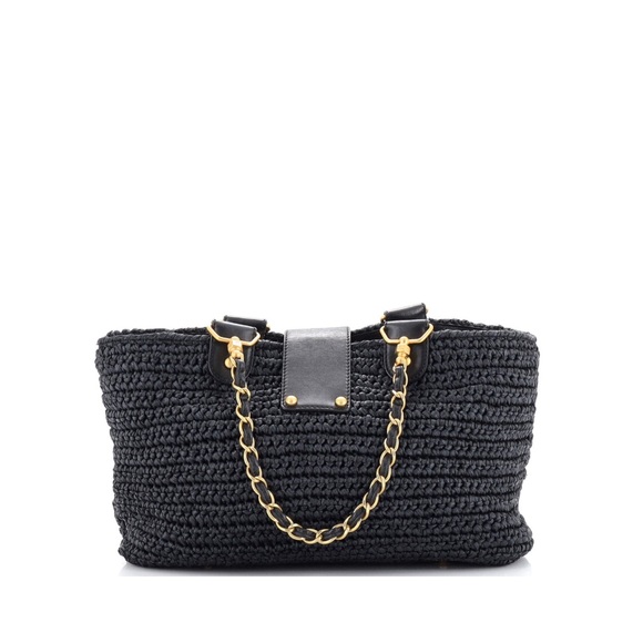 Chanel raffia tote - Picture 5 of 12